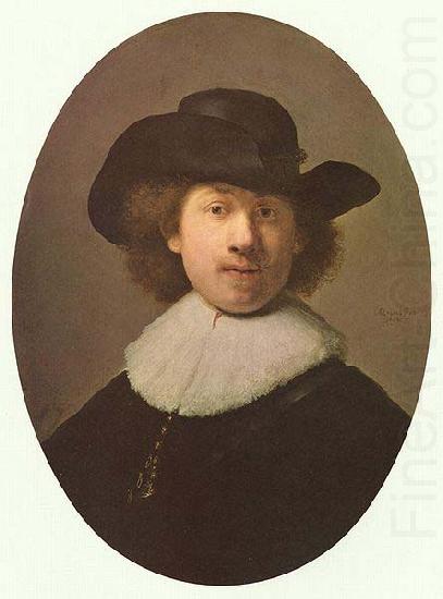 Rembrandt in 1632, when he was enjoying great success as a fashionable portraitist in this style., REMBRANDT Harmenszoon van Rijn